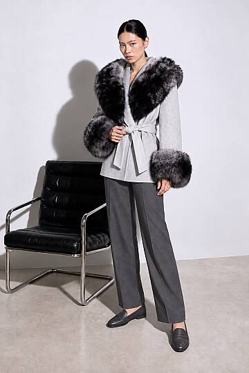 Ash Fur Coat - 2