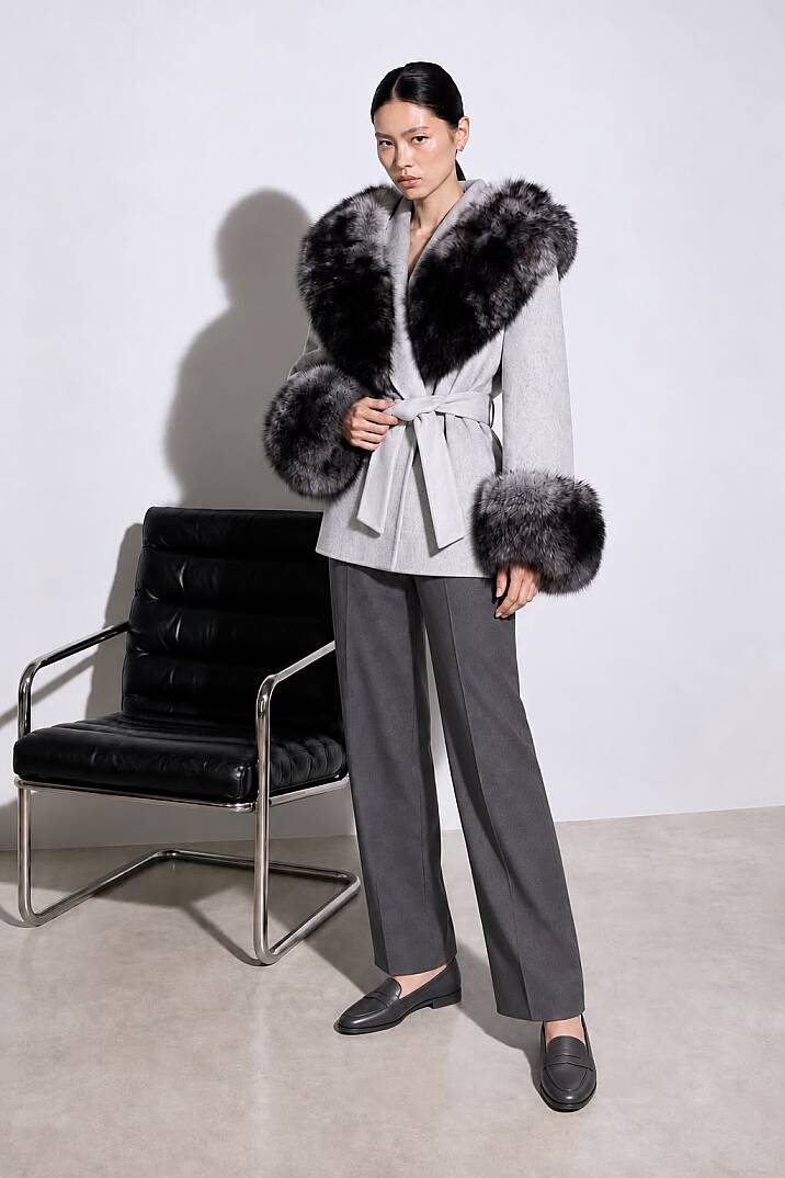 Ash Fur Coat - 2