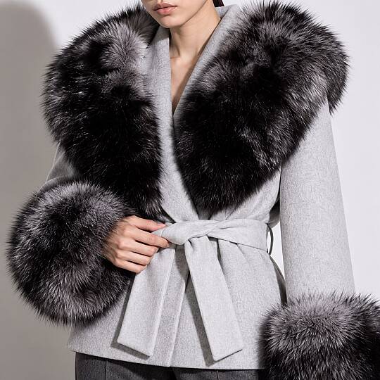 Ash Fur Coat - 3