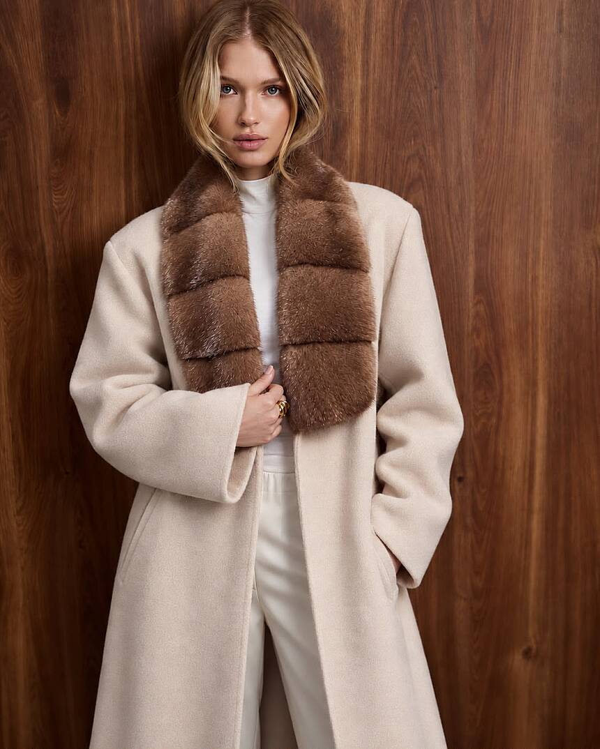Hazel Fur Coat - 1